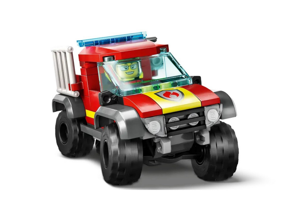 Конструктор LEGO City Fire Пожарно-спасательный внедорожник 60393