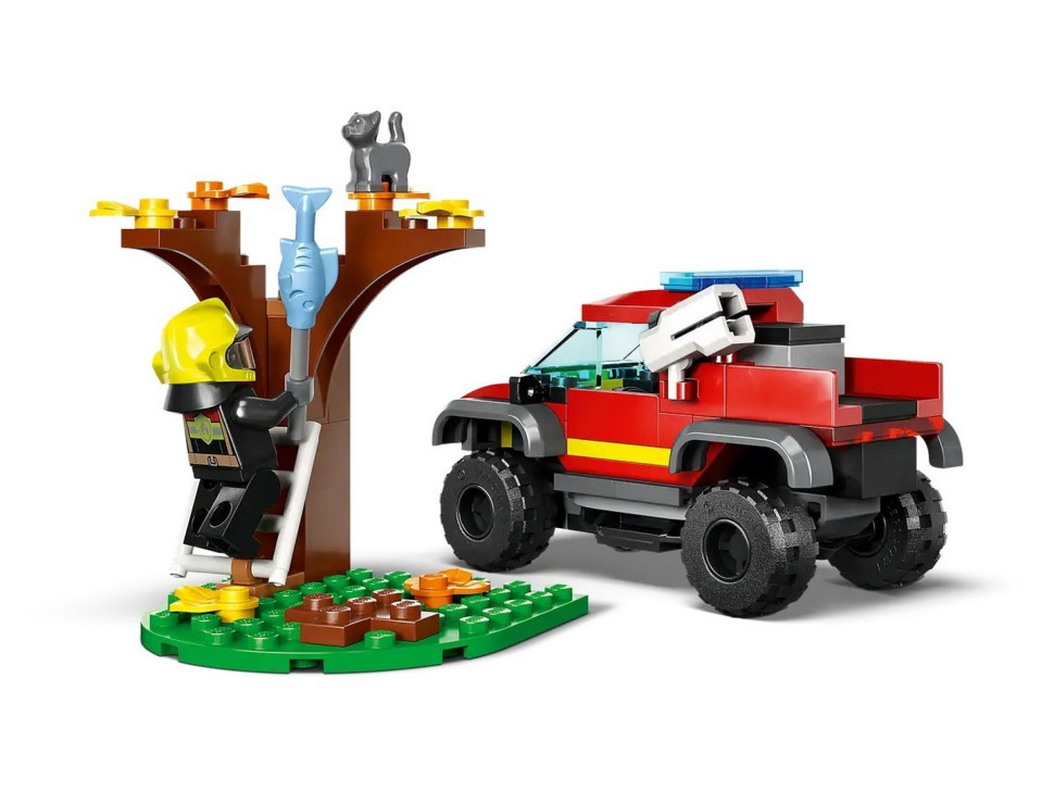 Конструктор LEGO City Fire Пожарно-спасательный внедорожник 60393