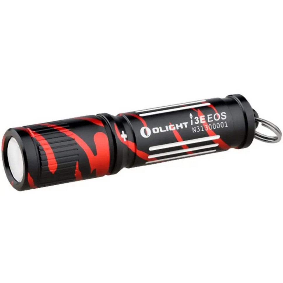 Фонарь-брелок I3E EOS Olight I3E BL, черно-красный 180 люмен