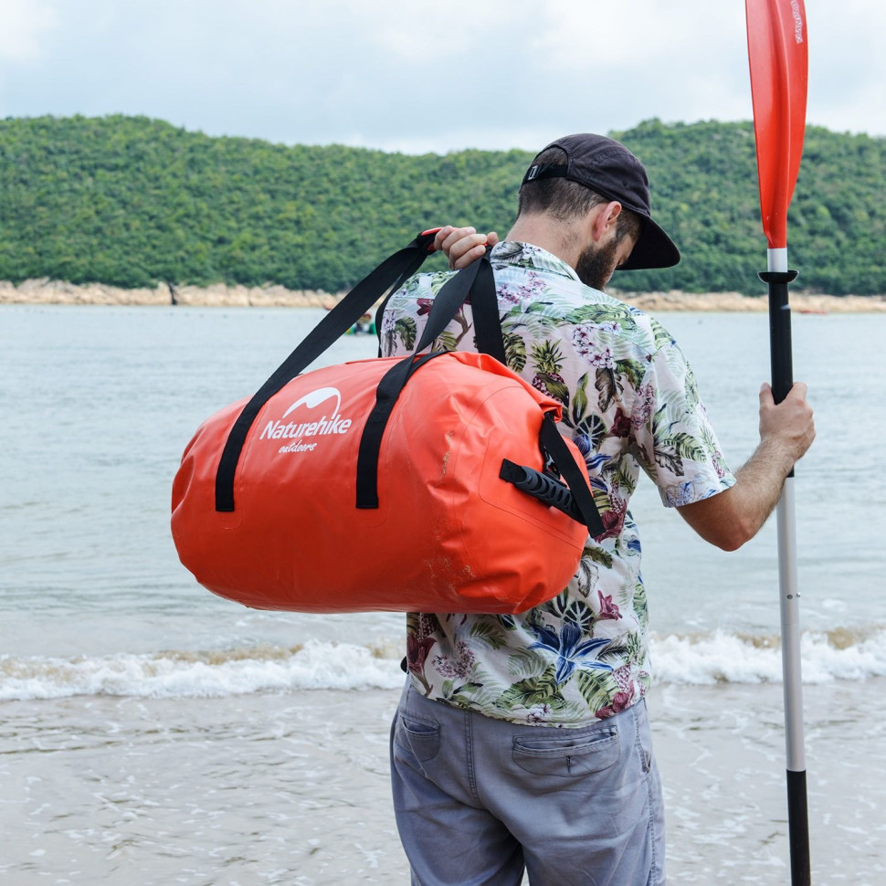 Сумка-баул водонепроникна Naturehike NH20FSB03 6927595744284 червоний 60 л