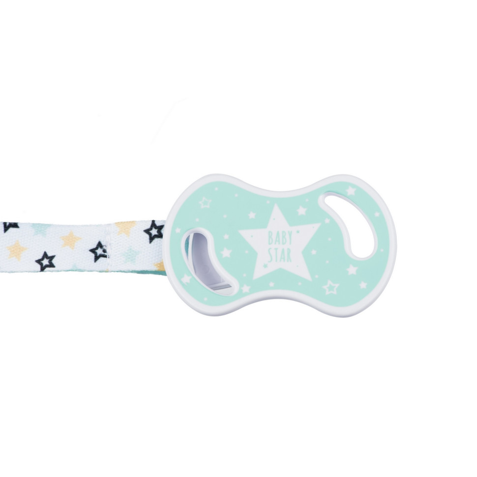 Держатель пустышки Nuvita 6070 с кольцом цвет зеленый NV6070GREEN