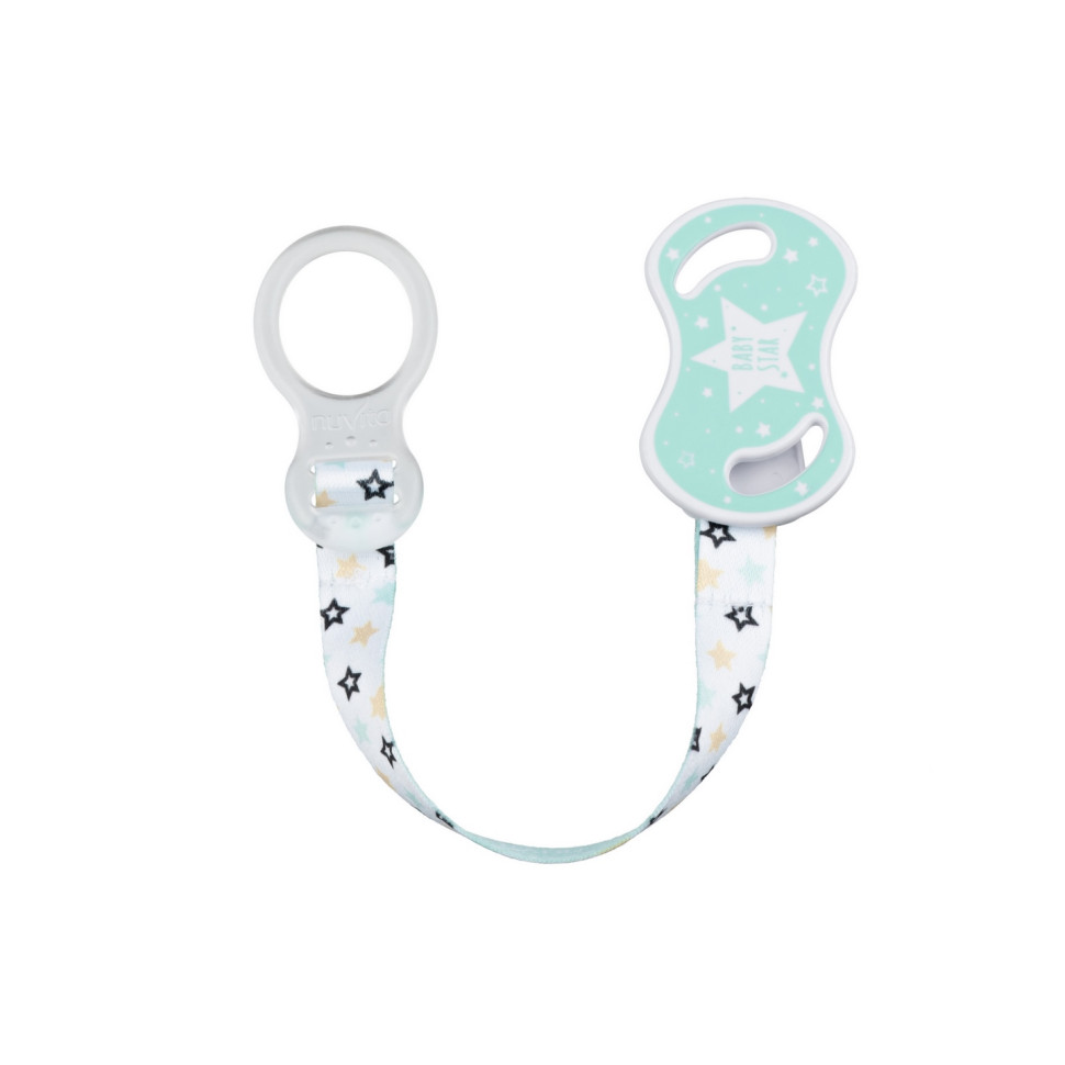 Держатель пустышки Nuvita 6070 с кольцом цвет зеленый NV6070GREEN