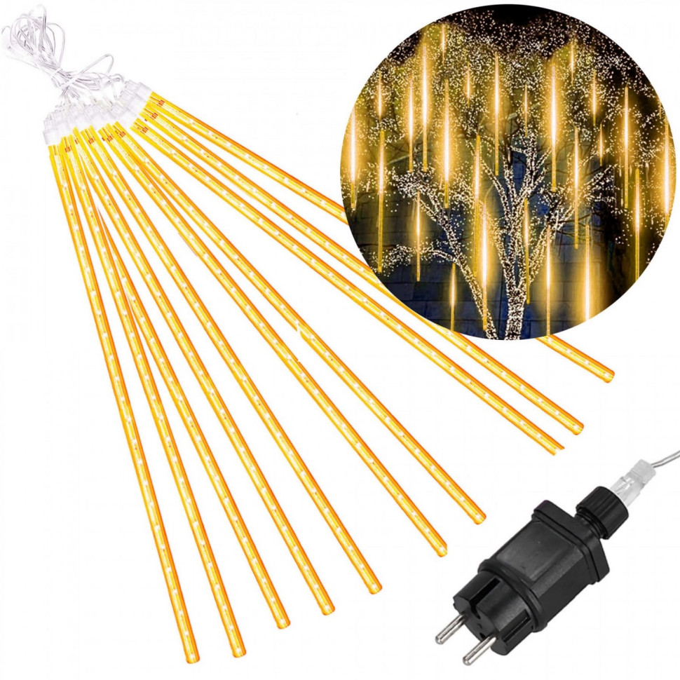 Гирлянда метеоритный дождь Springos CL1212, 4 м 480 LED, Warm White