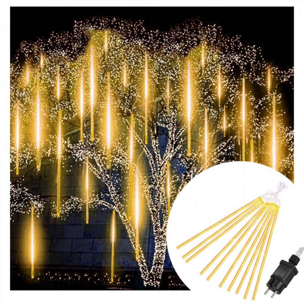 Гирлянда метеоритный дождь Springos CL1212, 4 м 480 LED, Warm White