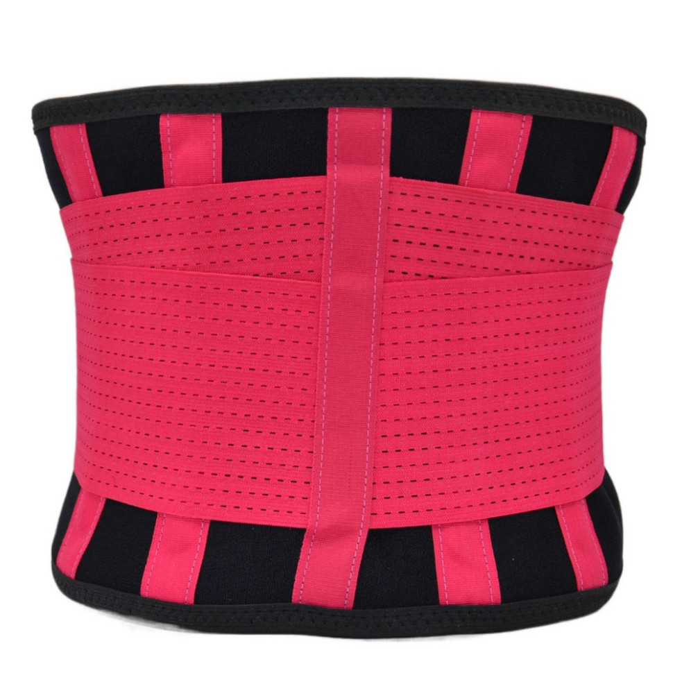 Пояс компрессионный MFA-277 Slimming belt MadMax MFA-277-RED_M, Black/rubine, red, M