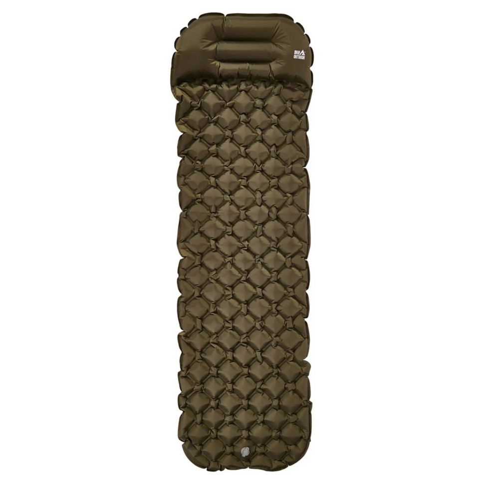 Каремат надувной Scout Skif Outdoor LC-730 OL 190 x 56 x 5 cм, olive