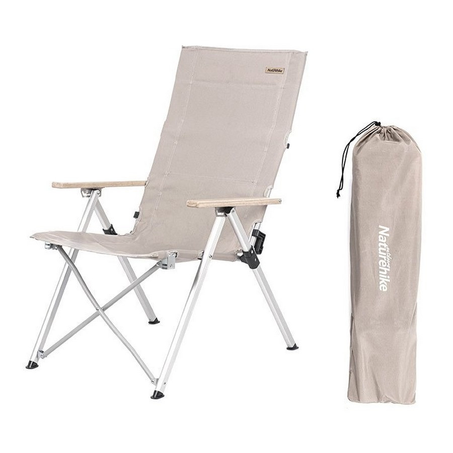 Крісло складне NH17T003-Y Naturehike 6927595749739 алюміній, бежевий