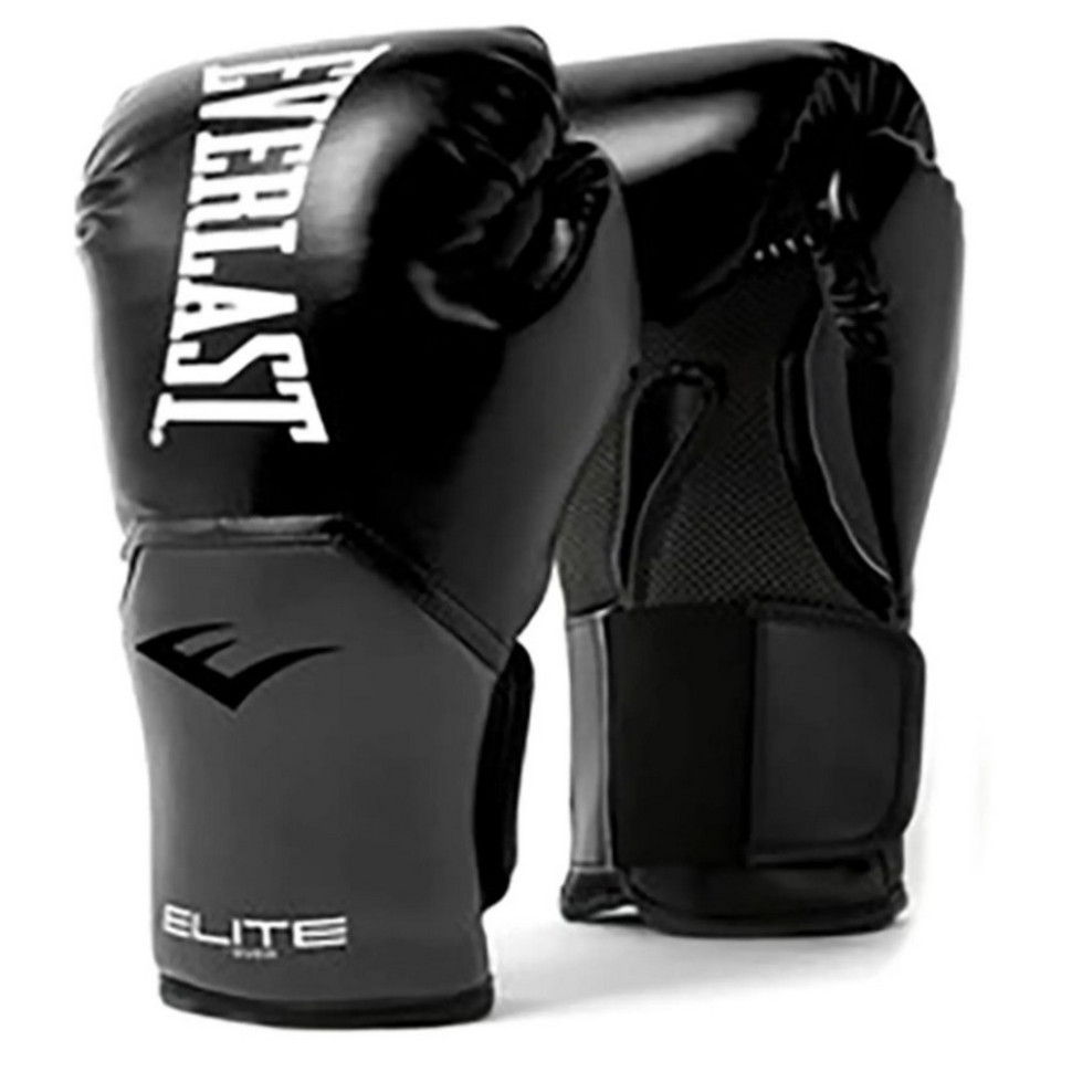 Боксерские перчатки ELITE TRAINING GLOVES Everlast 870271-70-81 черный 8 унций