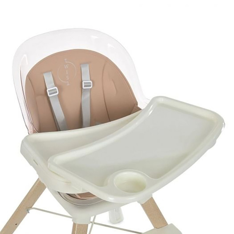 Стульчик для кормления TWIST EL CAMINO ME 1104 Pink регулировка высоты, розовый