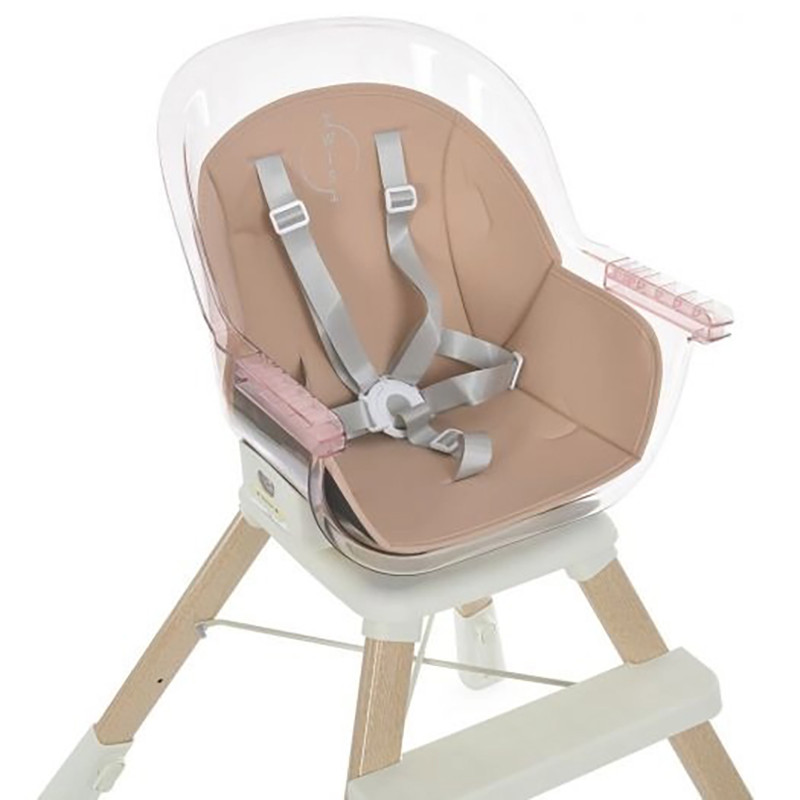 Стульчик для кормления TWIST EL CAMINO ME 1104 Pink регулировка высоты, розовый