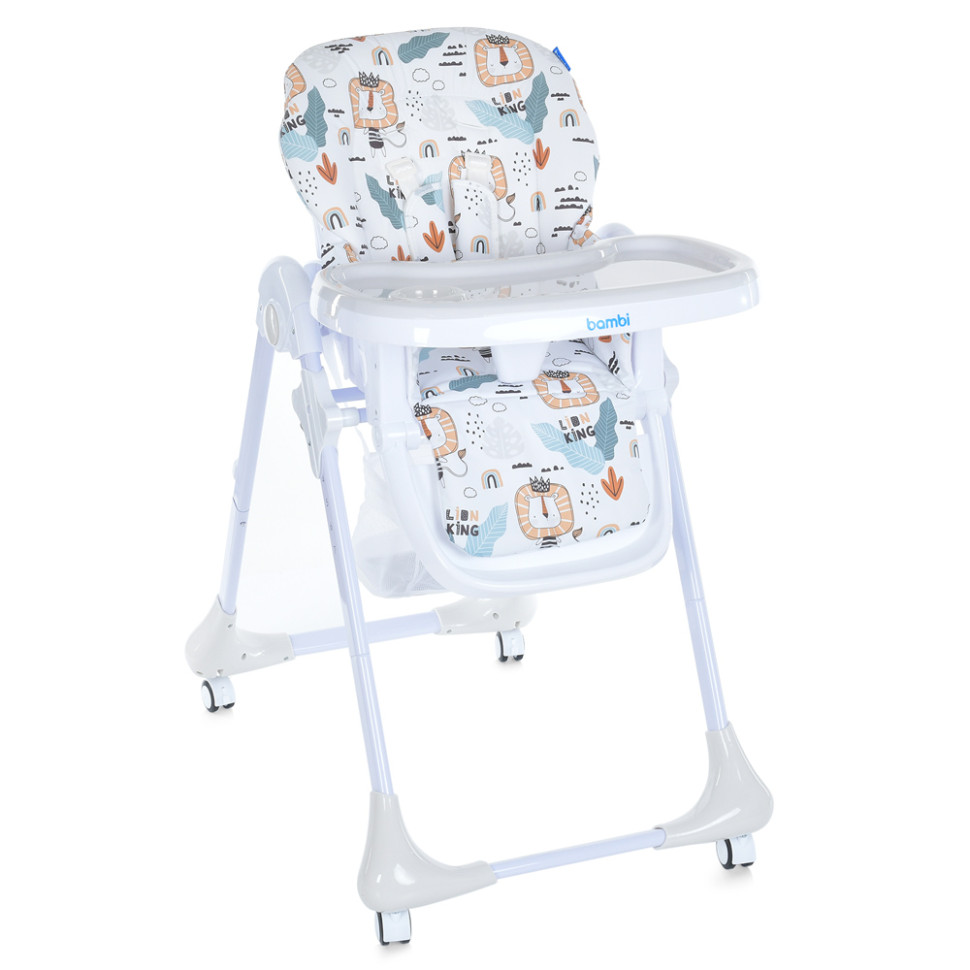 Стілець для годування Bambi M 3233 Lion King Beige висота регулюється