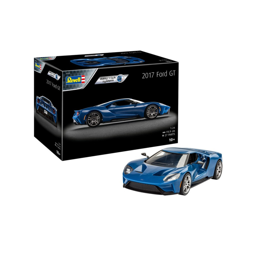 Сборная модель-копия Автомобиль Ford GT 2017 Revell RVL-07824 уровень 2, 1:24