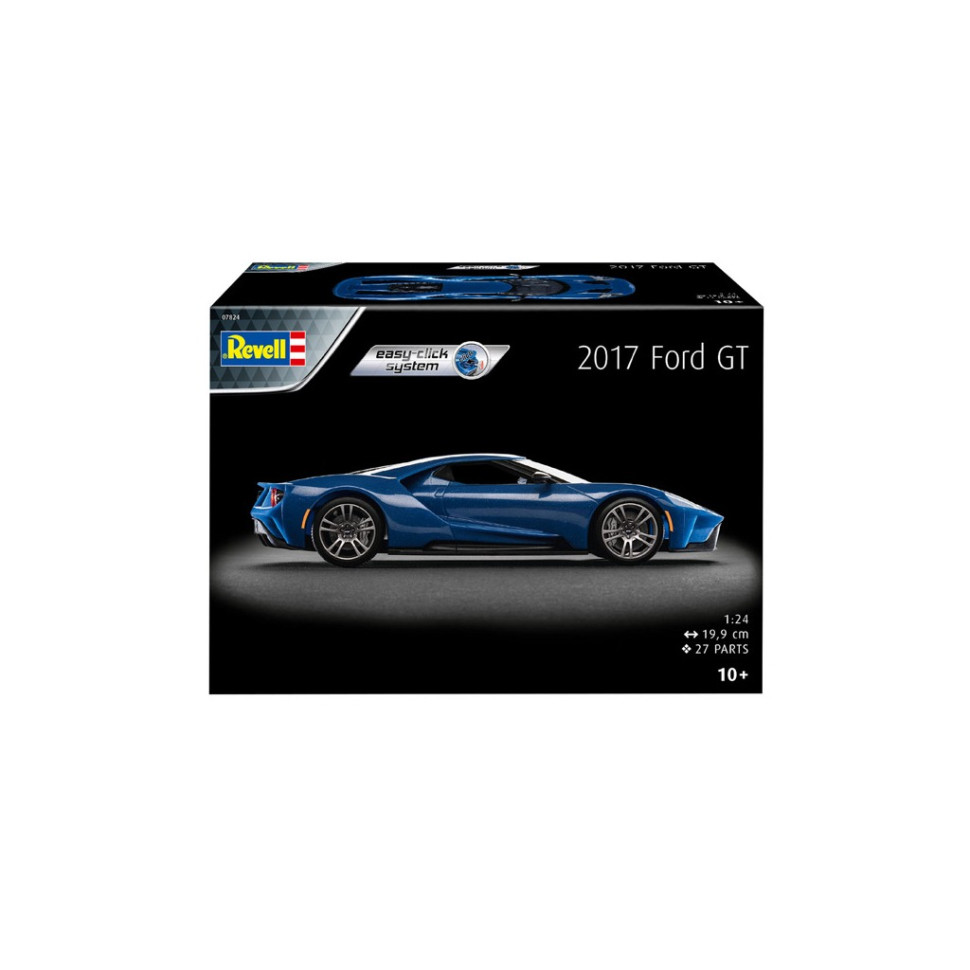 Сборная модель-копия Автомобиль Ford GT 2017 Revell RVL-07824 уровень 2, 1:24