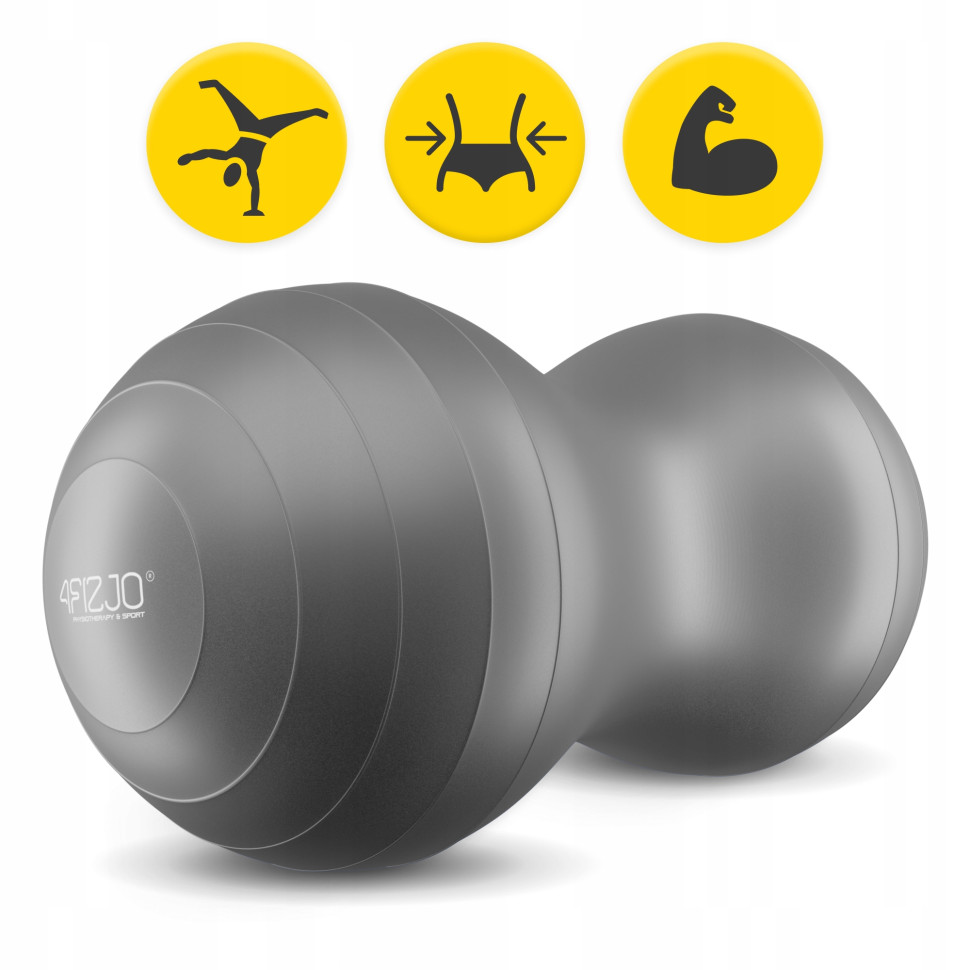 Мяч для фитнеса арахис Air Ball Peanut 4FIZJO P-5905973407175, 45 x 90 см