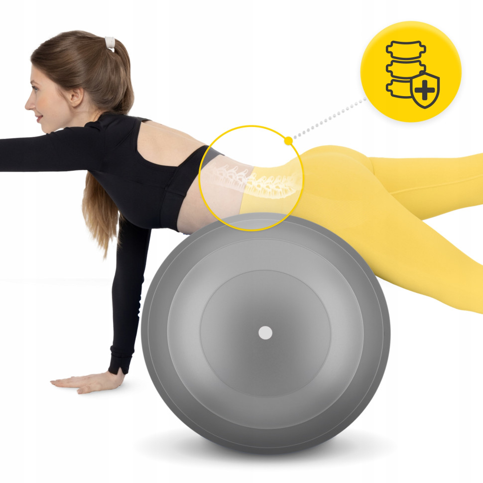 Мяч для фитнеса арахис Air Ball Peanut 4FIZJO P-5905973407175, 45 x 90 см