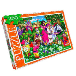 Пазл класичний "Білосніжка" Danko Toys C260-13-09, 260 елементів