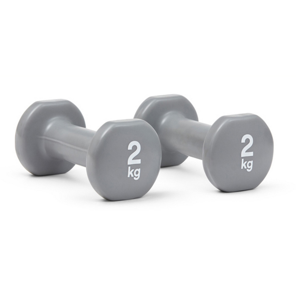 Гантелі Dumbbells Reebok RAWT-16152 сірий 2 кг