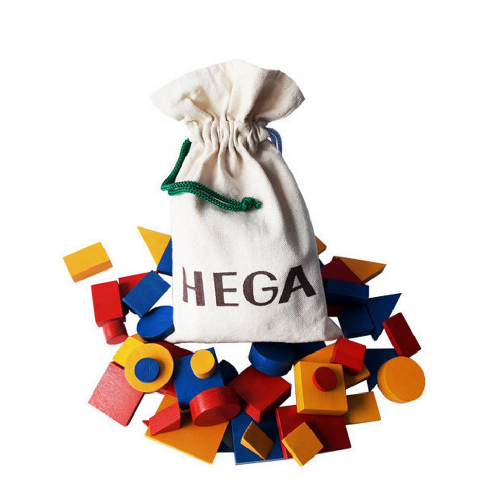 Сенсорна коробка з кришкою HEGA 272HG кольори, цифри, логічні блоки Дьенеша