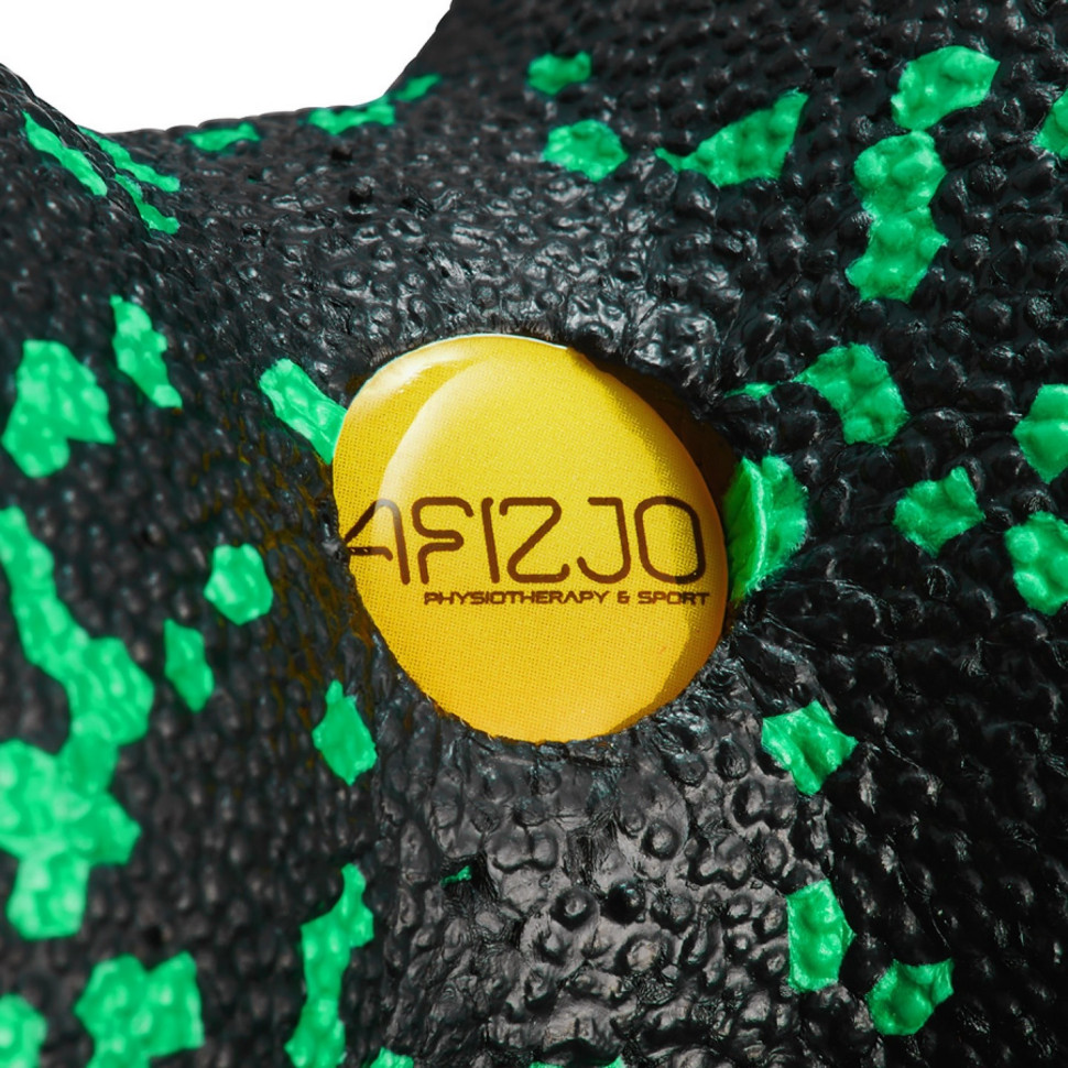 Масажний м'яч подвійний EPP DuoBall 08 4FIZJO 4FJ1295 Black/Green