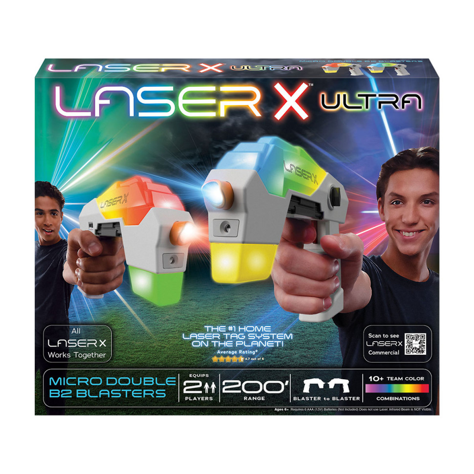 Ігровий набір для лазерних боїв Ultra Micro Laser X 87551 для двох гравців