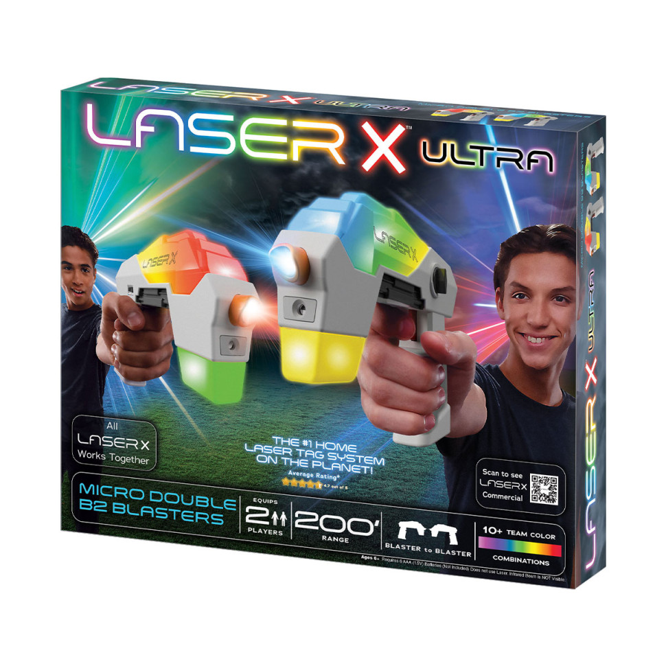 Ігровий набір для лазерних боїв Ultra Micro Laser X 87551 для двох гравців