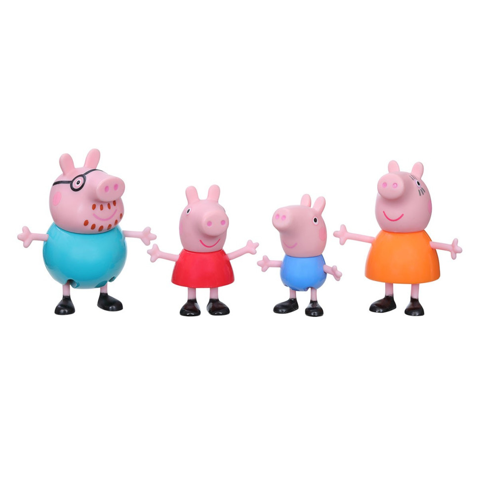 Набор фигурок «Дружная семья Пеппы» Peppa Pig F2190 в наборе 4 фигурки