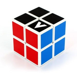 V-CUBE 2х2 white | Кубик 2х2 білий плоский 00.0028