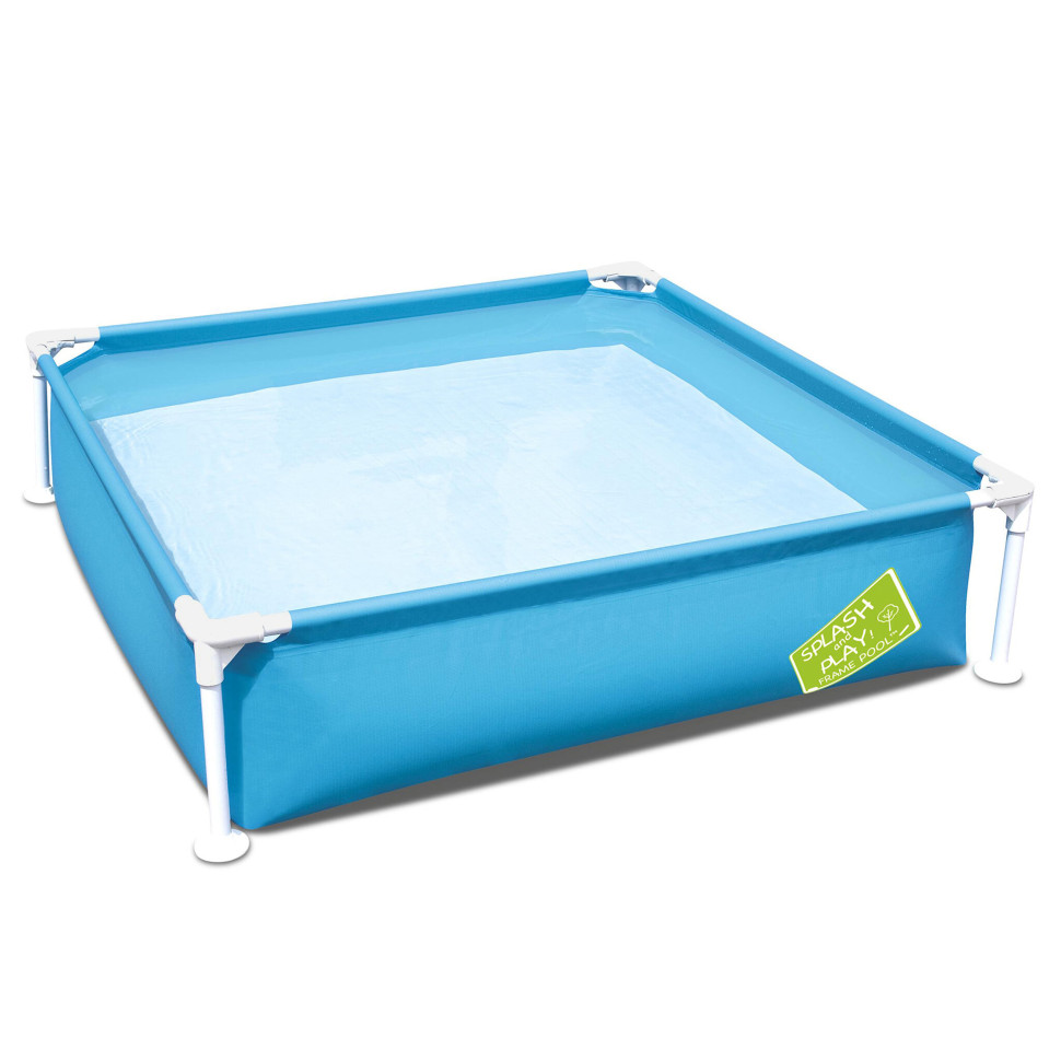 Бассейн каркасный Bestway 56217, 122х122х30,5 см, 340 л, с ремкомплектом