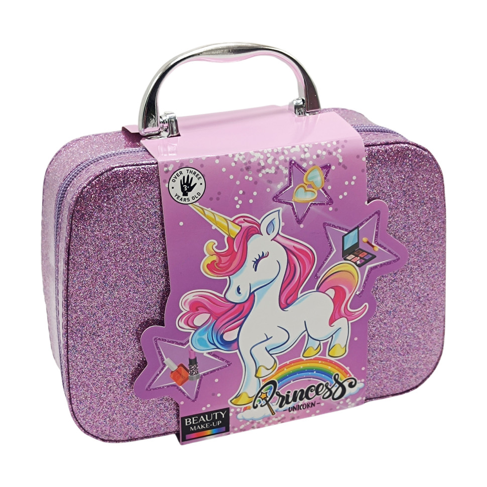 Набор детской косметики Princess Unicorn Bambi B160(Violet) в саквояже