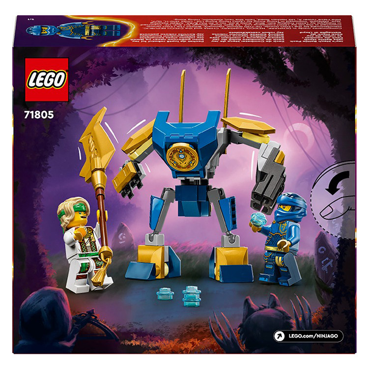 Конструктор LEGO NINJAGO Боевой набор робота Джея 71805, 78 деталей