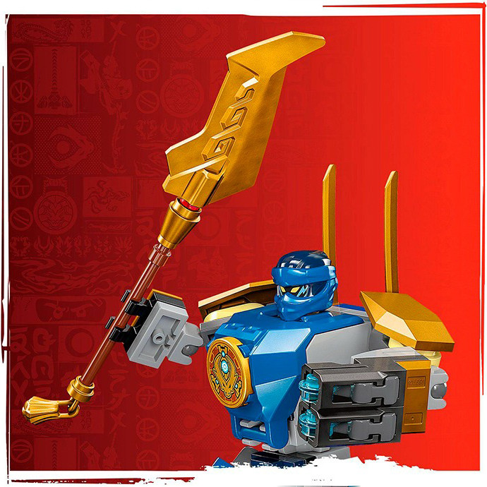 Конструктор LEGO NINJAGO Боевой набор робота Джея 71805, 78 деталей