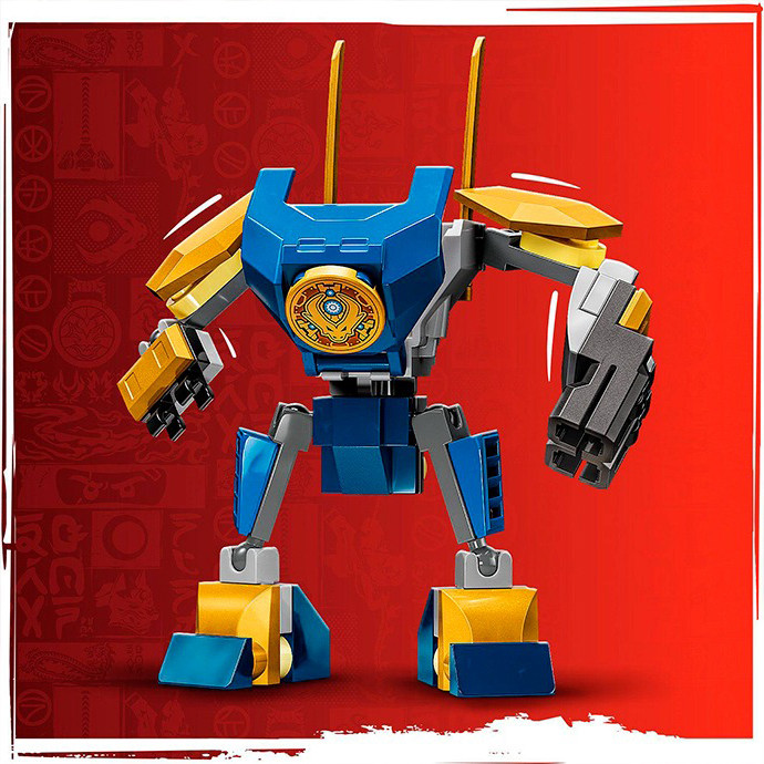 Конструктор LEGO NINJAGO Боевой набор робота Джея 71805, 78 деталей