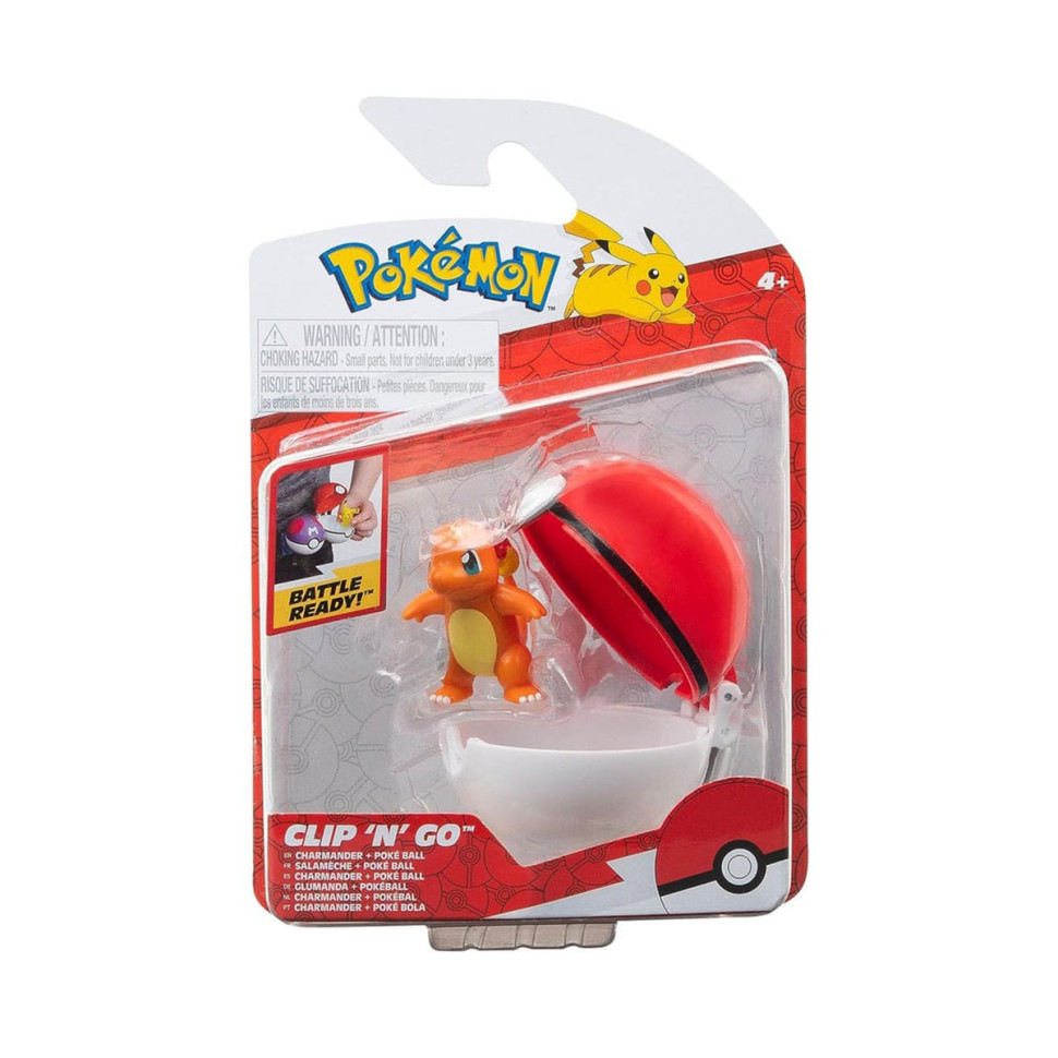 Ігровий набір Чармандер у покеболі Pokemon W15 PKW3141 ігрова фігурка, покебол