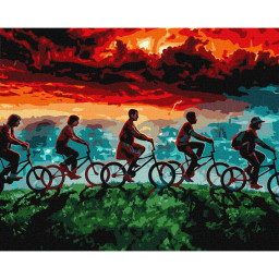 Картина по номерам "Путешествие в неизвестное" Идейка KHO5224, 40х50 см