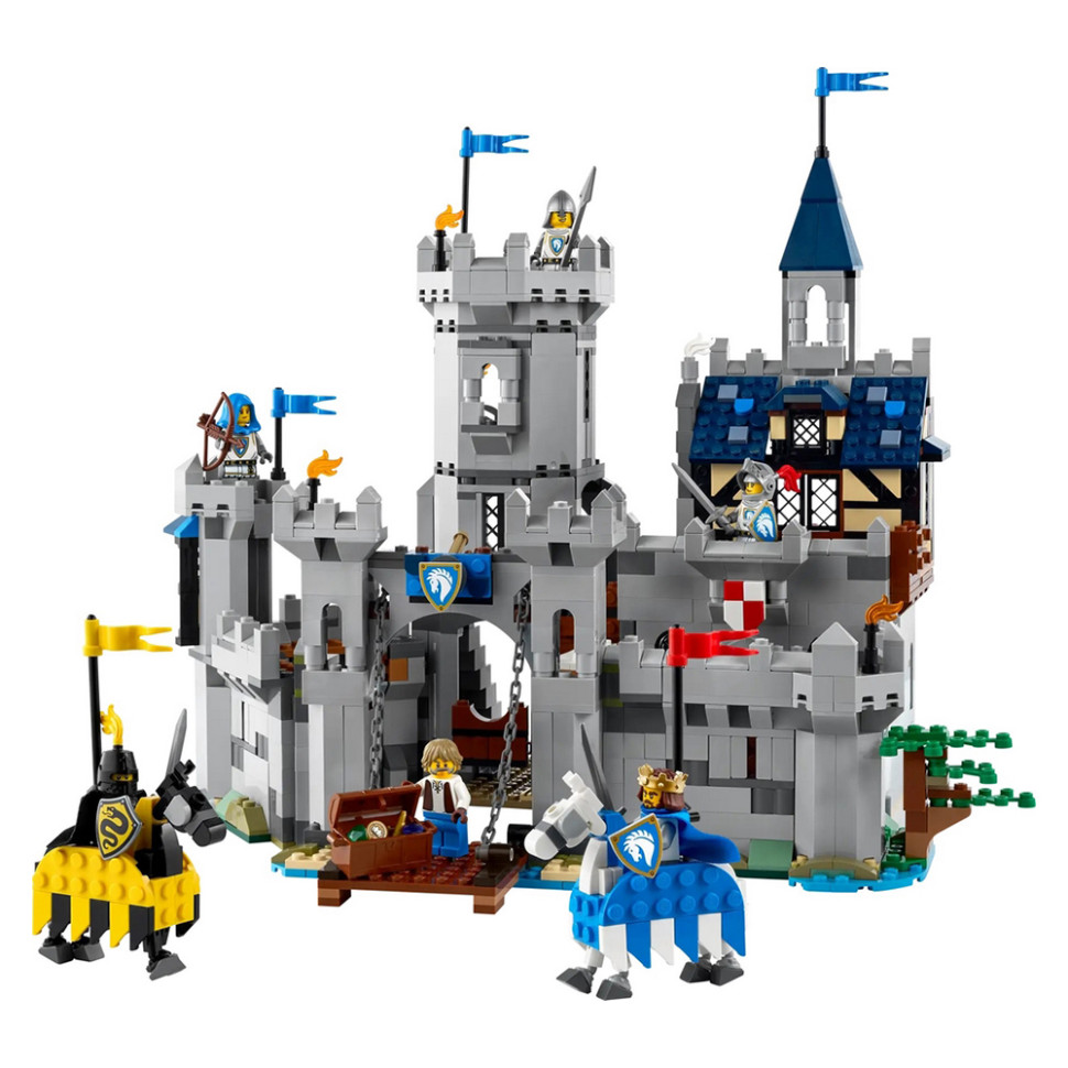 Конструктор Creator Середньовічний замок із лицарем на коні LEGO 31168, 1371 деталь