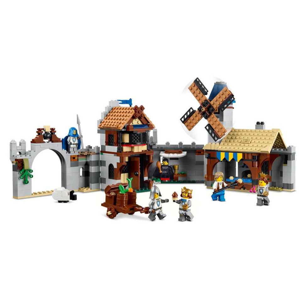 Конструктор Creator Середньовічний замок із лицарем на коні LEGO 31168, 1371 деталь
