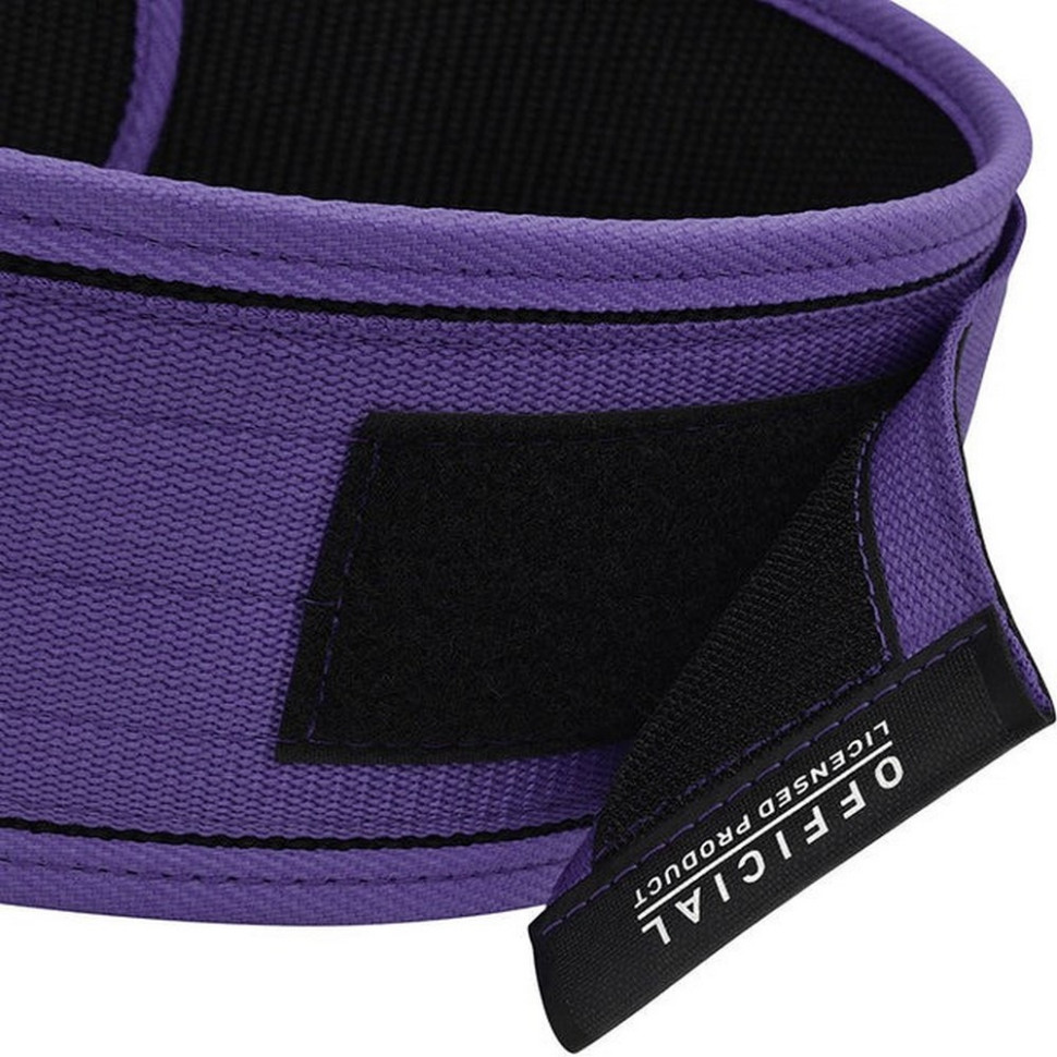 Пояс для тяжелой атлетики RX1 Weight Lifting Belt RDX Inc Limited WBS-RX1PR-S, Purple, S