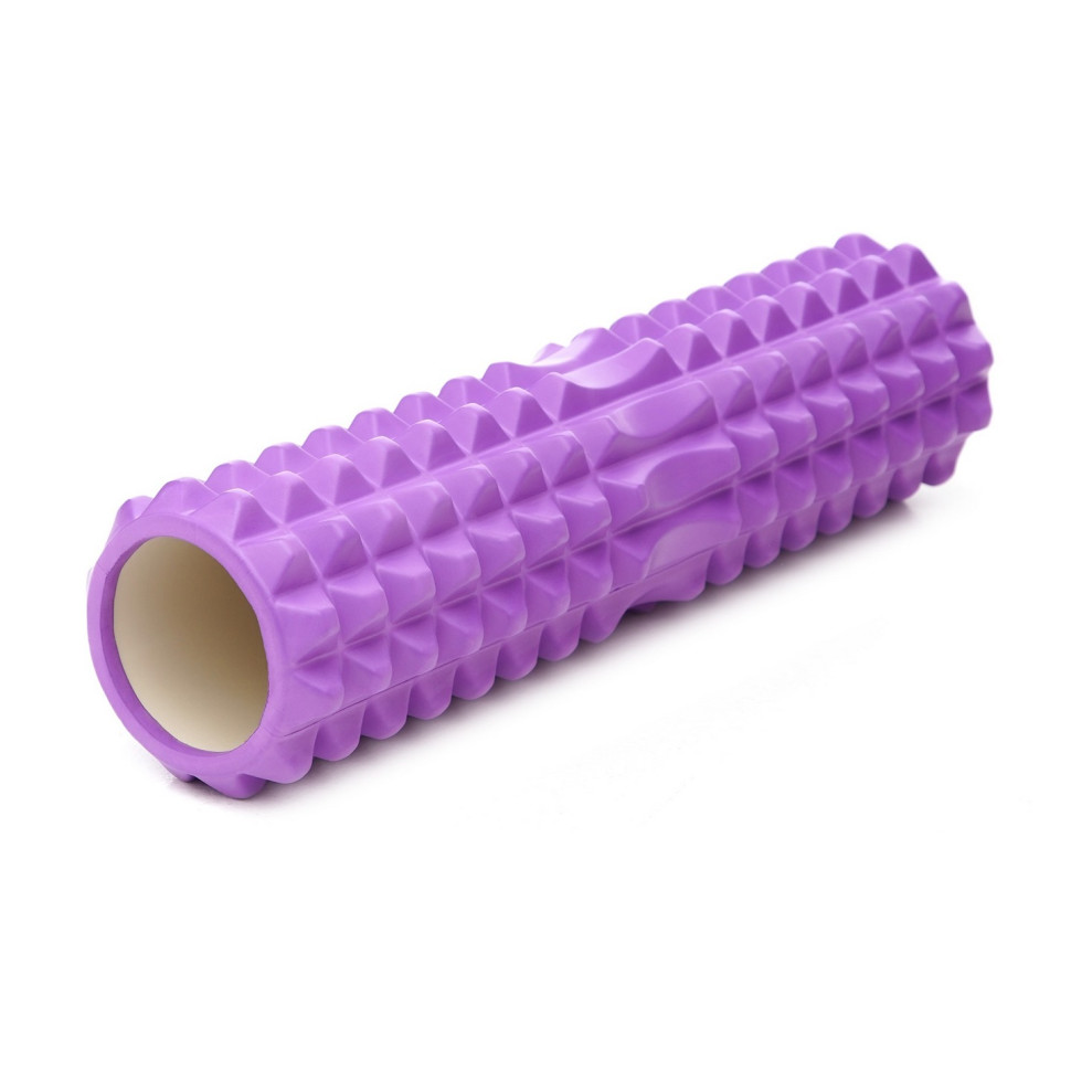 Масажний ролик (валик, ролер) Cornix XR-0333 Violet 45 x 14 см