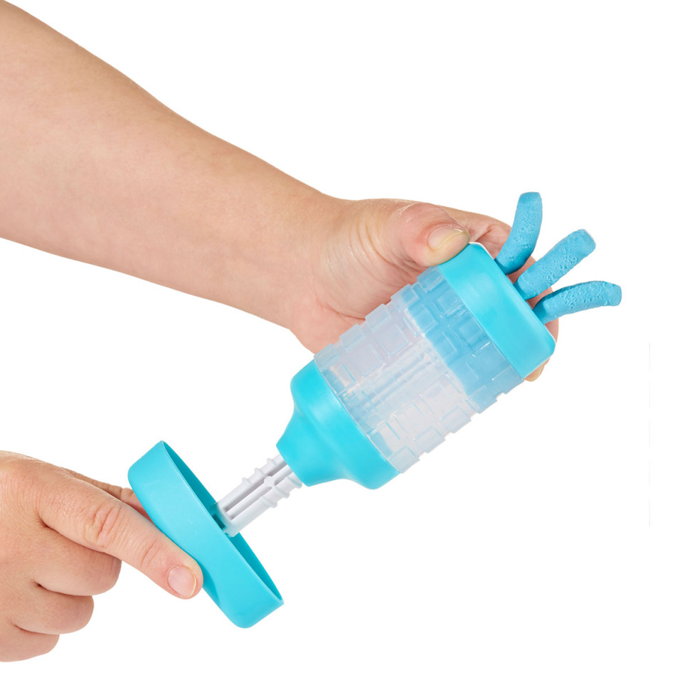 Незастигаюча маса для ліплення з пресом Wonder Factory 595106(Blue) 5х6х19 см