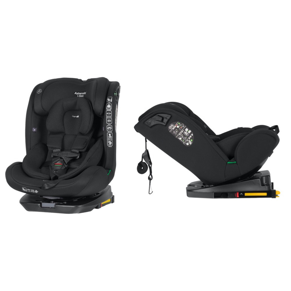 Детское автокресло Asteroid Carrello CRL-17001 Space Black 40-150 см, Isofix