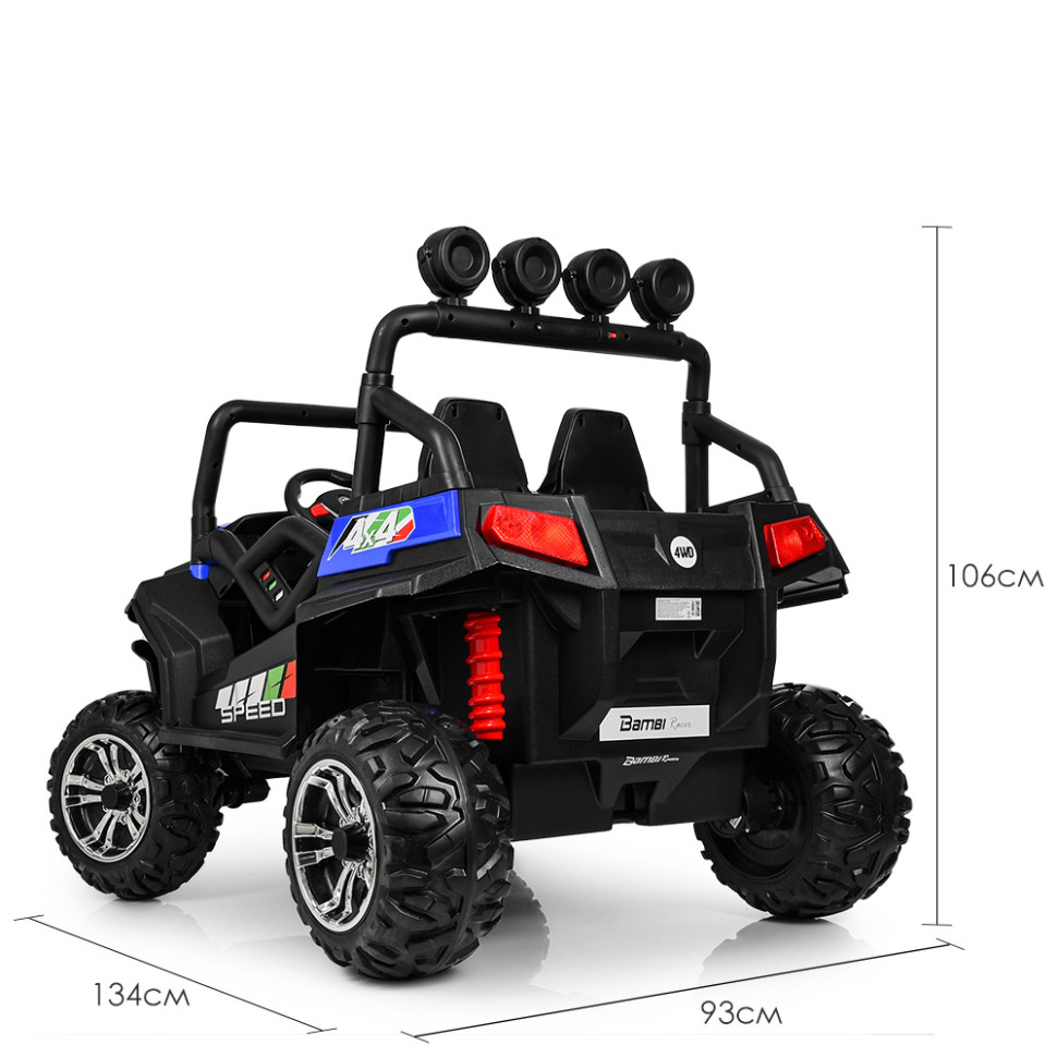 Детский электромобиль Джип Bambi Racer M 3454(2)EBLR-4 до 60 кг