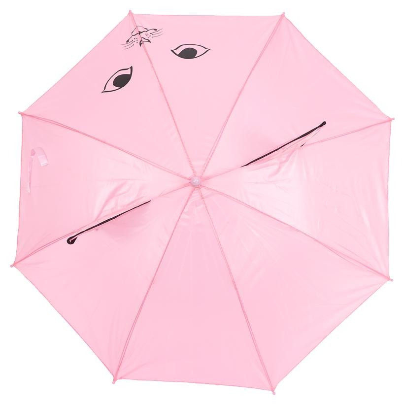 Детский зонт-трость с ушками Bambi SY-13(Pink) 60 см