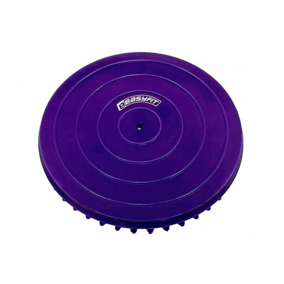 Полусфера массажная киндербол EasyFit EF-3001-V 16 см, мягкая, фиолетовая