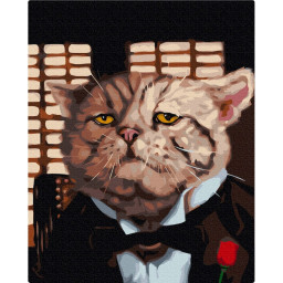 Картина по номерам "Крестный Отец" © Lucia Heffernan Brushme BS53512, 40х50 см                           