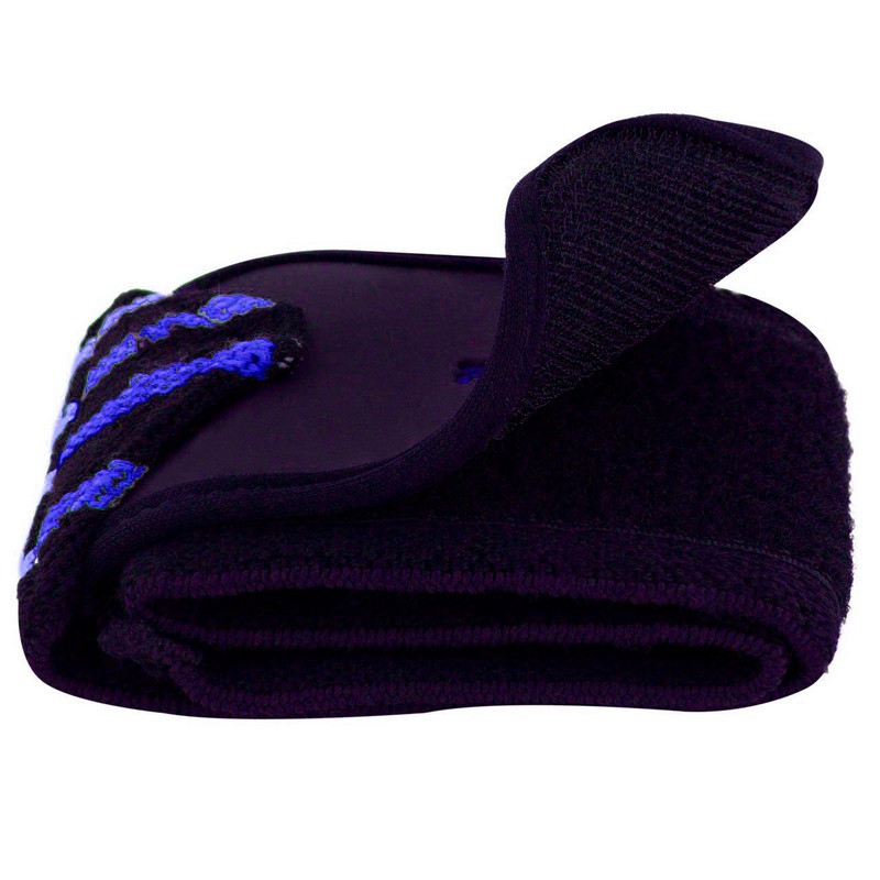 Кистьові бинти 3081 Gym WristT Wraps PowerPlay PP_3081_Blue, Чорно-Сині