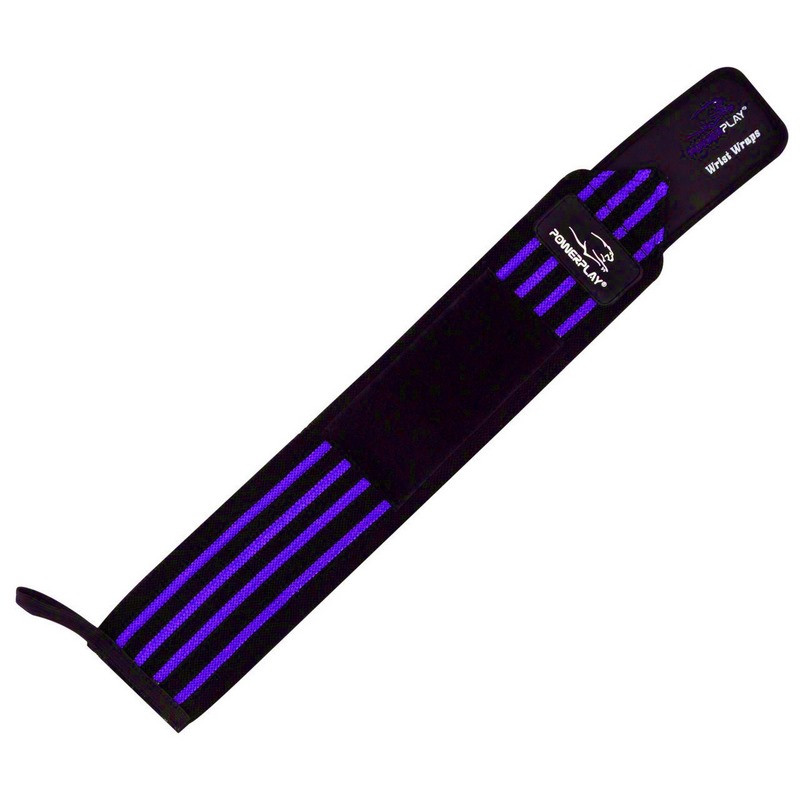 Кистьові бинти 3081 Gym WristT Wraps PowerPlay PP_3081_Blue, Чорно-Сині