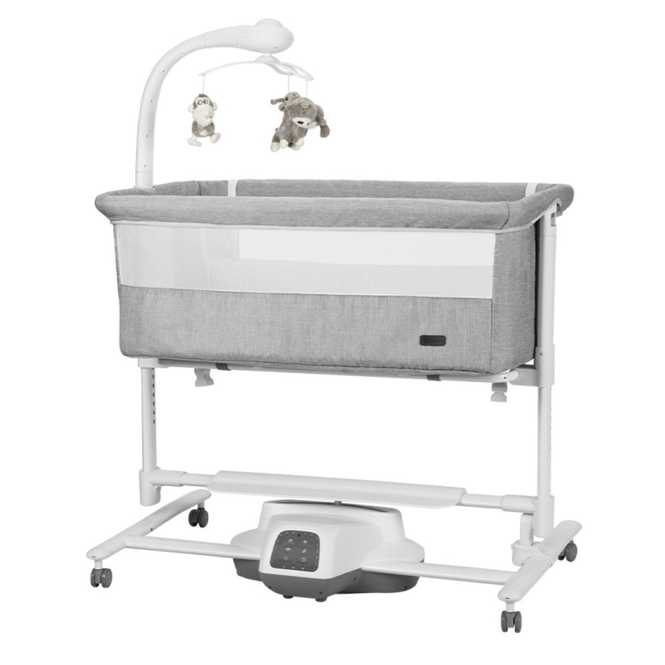 Детская кроватка-качалка 3 в 1 Bloom Carrello CRL-10304 Anchor Grey
