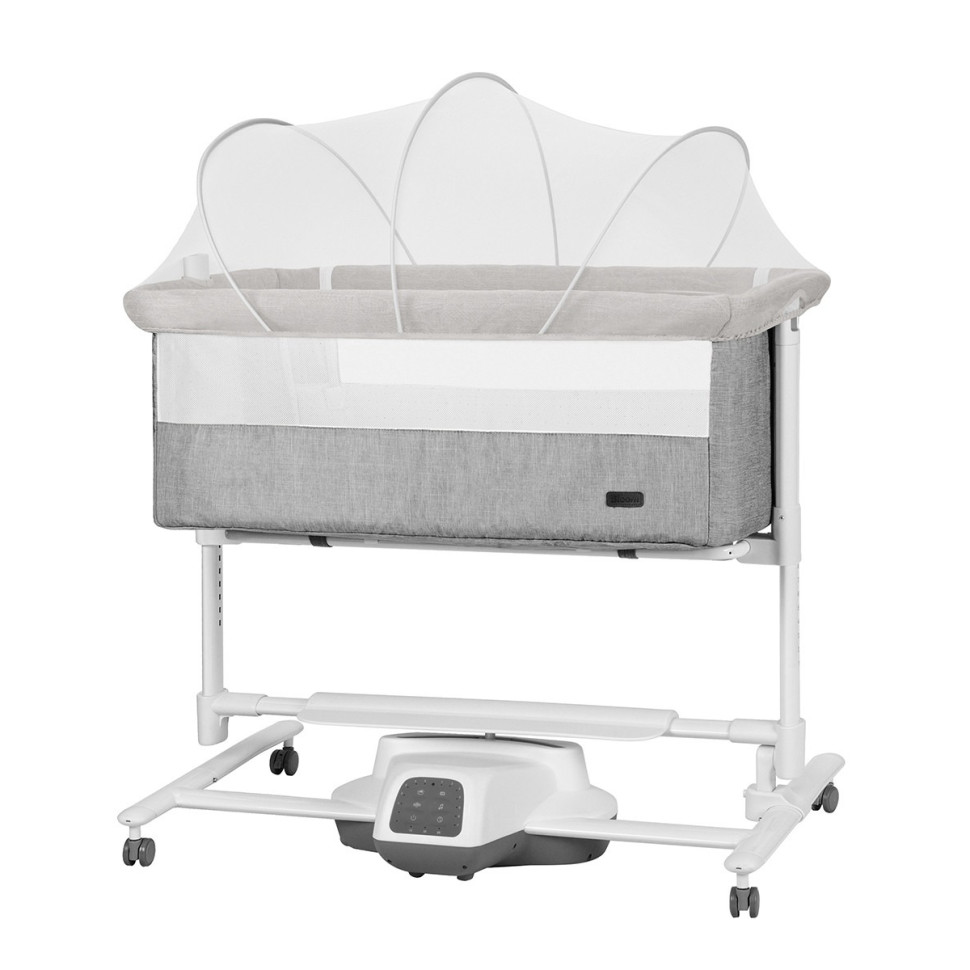 Детская кроватка-качалка 3 в 1 Bloom Carrello CRL-10304 Anchor Grey