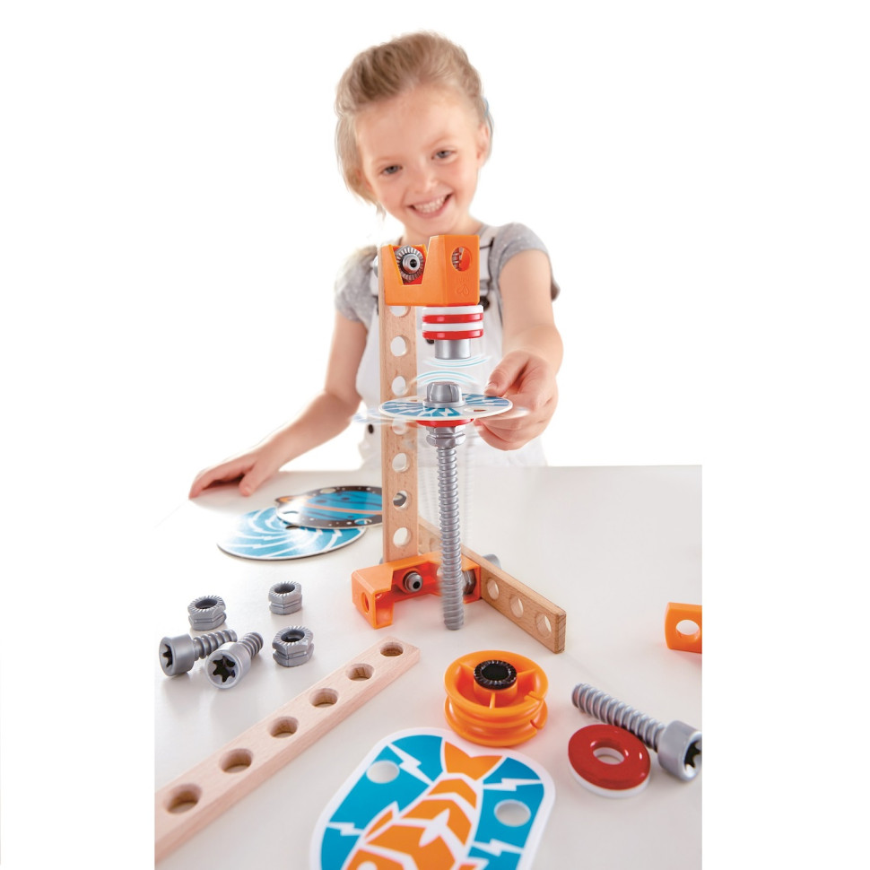 Конструктор Junior Inventor Магнитная лаборатория Hape E3033, 34 детали