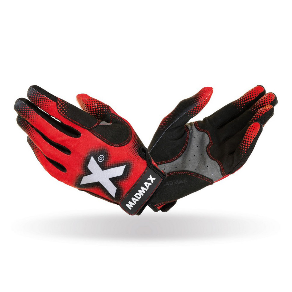 Перчатки для фитнеса X Gloves MadMax MXG-101-RED_L, L
